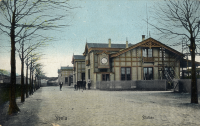 165013 Gezicht op het S.S.-station Venlo te Venlo.